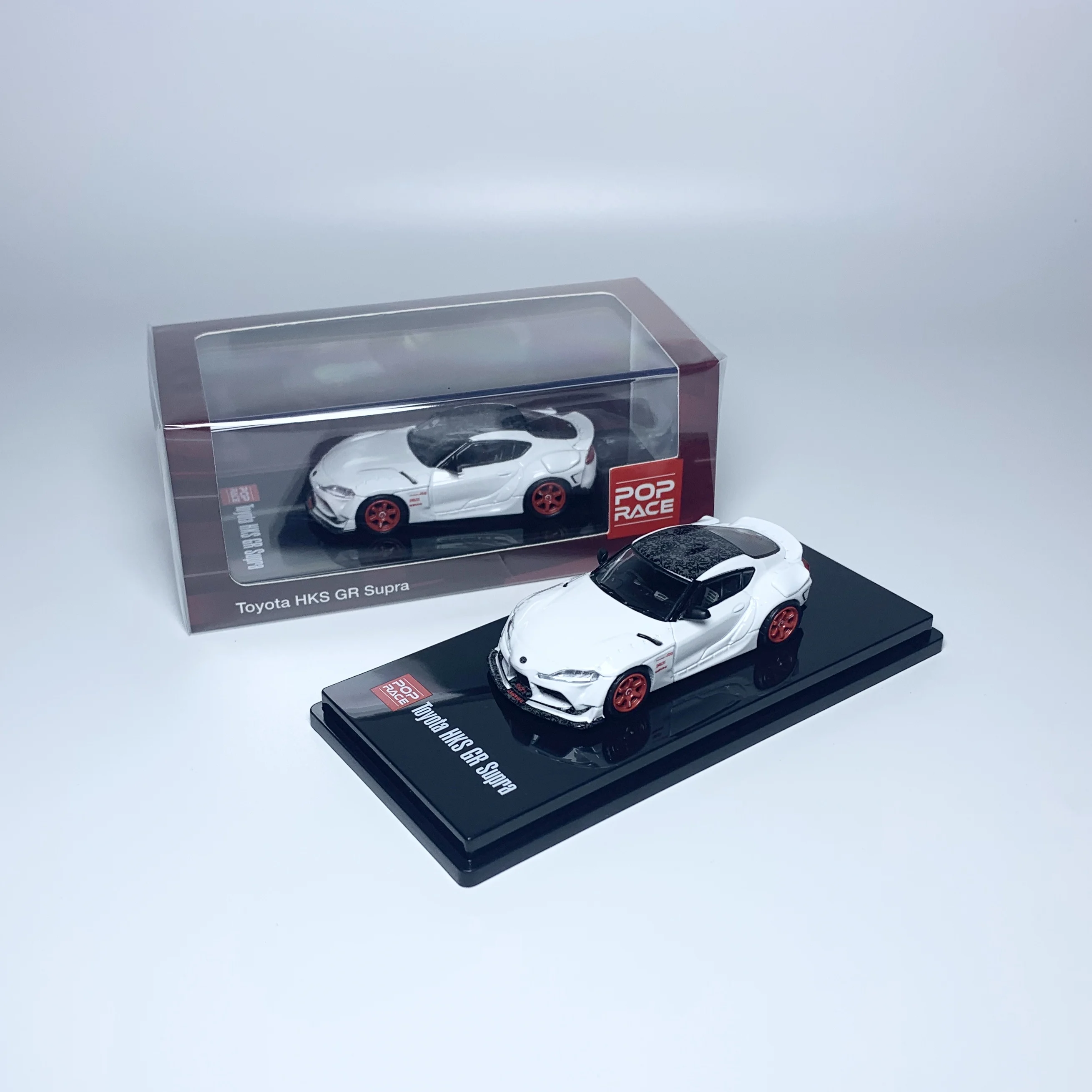 Поп-гонка 1:64 Toyota HKS GR supra Гонконгская коллекция специального выпуска литых под