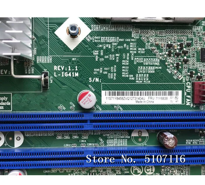 Материнская плата для настольного компьютера высокого качества DDR2 G41 с com портом