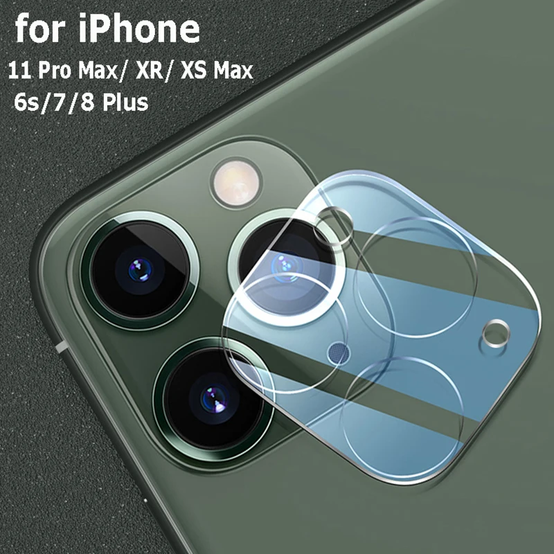 2pcs Tempered Glass Camera Lens Screen Protector for IPhone 12 Mini Pro Max Full Cover Protectors for iPhone 11Pro Max  X XS Max