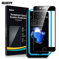 esr tempered glass for iphone 8 7 privacy screen protector full cover hd anti blue light anti spy glass film for iphone 8 7 new