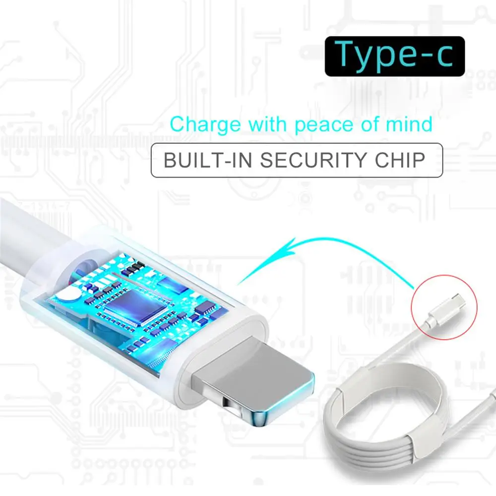 3а QC3.0 Тип C к USB кабель для смартфона поддержка PD 60 Вт Кабель быстрой зарядки Дата
