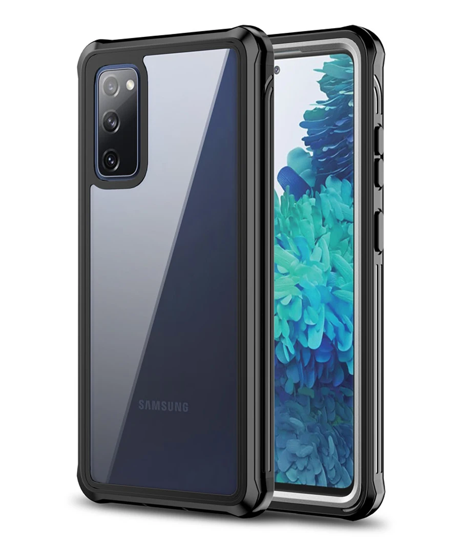 

Shockproof Case for Samsung Galaxy S20 FE 5G 4G Transparent Case 360 Protect Front Back Panel Cover for Galaxy S20 FE Funda