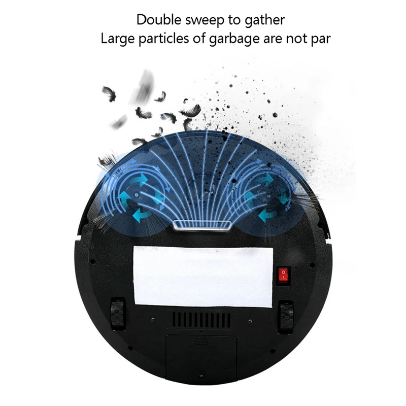 

RS9 4In1 Robot Vacuum Cleaner Smart Household Cordless Vacuum Cleaner Intelligent Charging Sweeping Machine