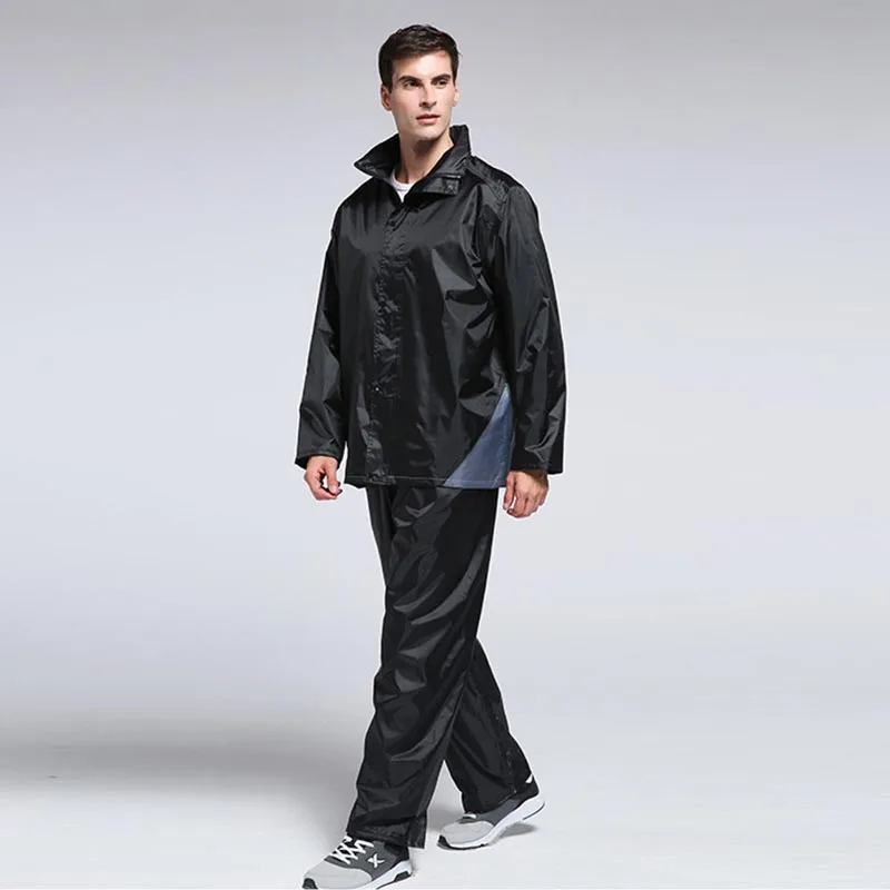 Водонепроницаемый дождевик мужской брикет комбинезон для кемпинга и рыбалки