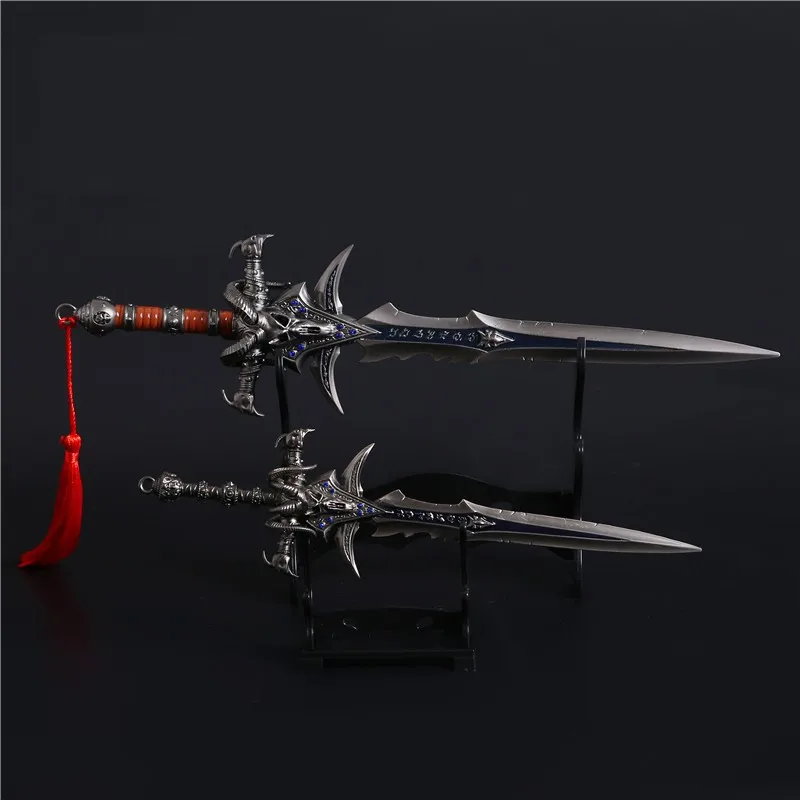 30 см модель игрового оружия World Of Warcraft ч Кинг Frostmourne меч из сплава изысканный