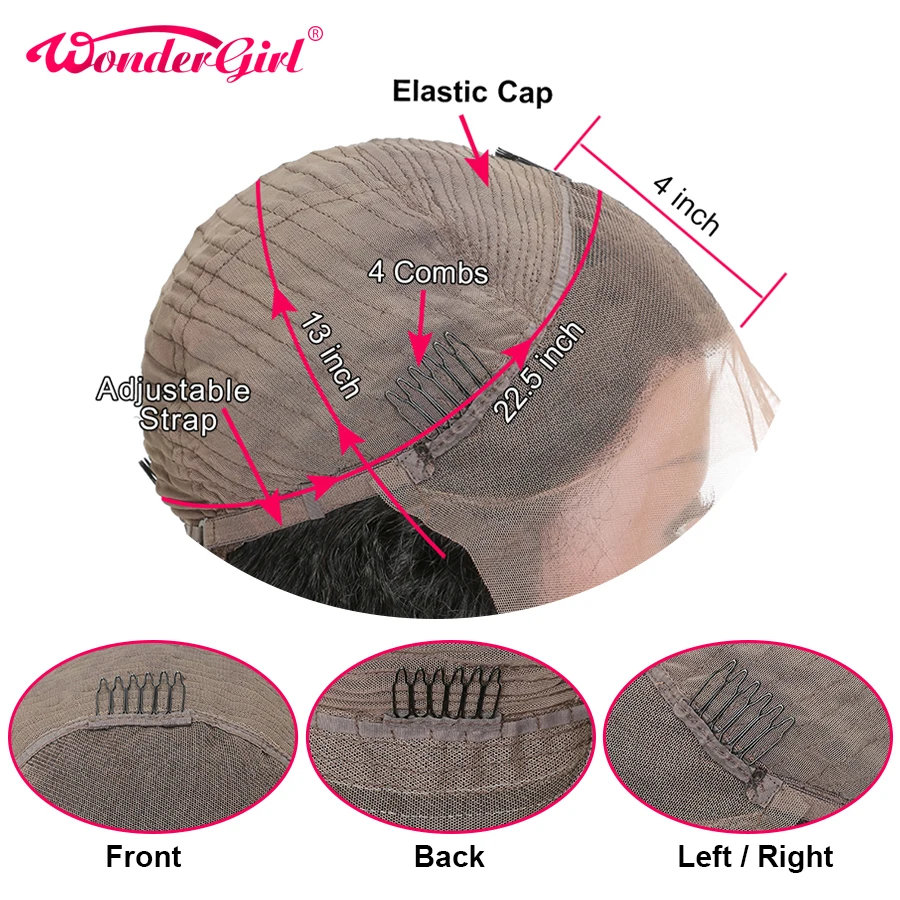 13х4 бразильские объемные волнистые кружевные передние человеческие волосы