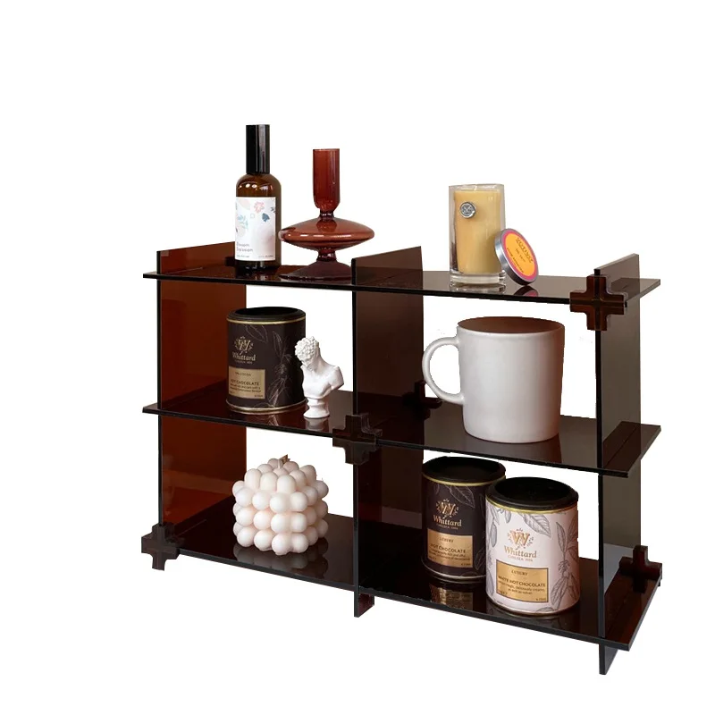 

Acrylic Shelves Shelves Multi-layer Ins Storage Rack Office Desk Storage Perfume and Cosmetics