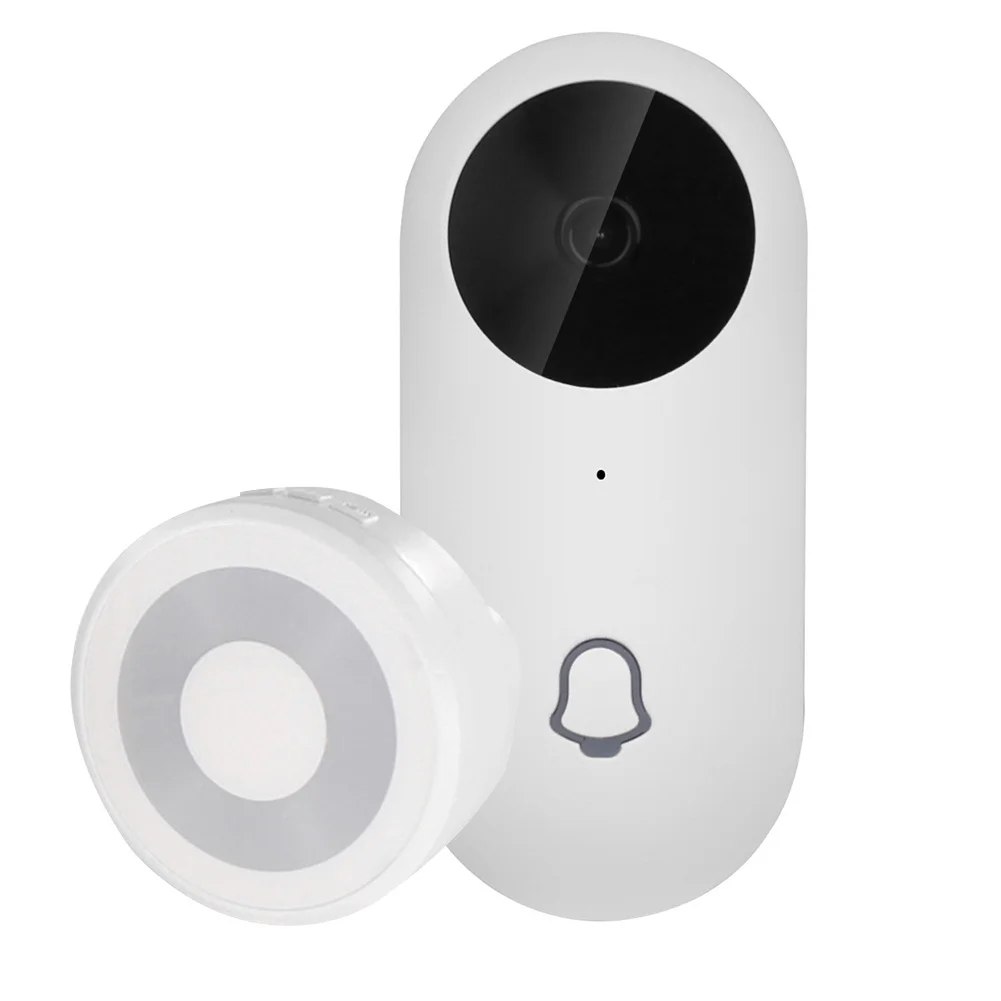 HD Camera WIFI Monitoring Wireless Doorbell Smart Security Remote Home Visual Video Alarm Intercom Button Phone | Безопасность и