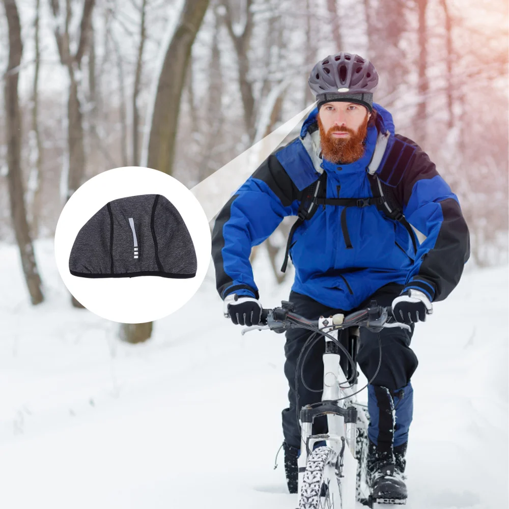 

1pc Winter Cycling Hat Cold-proof Headgear Outdoor Sports Protective Hat