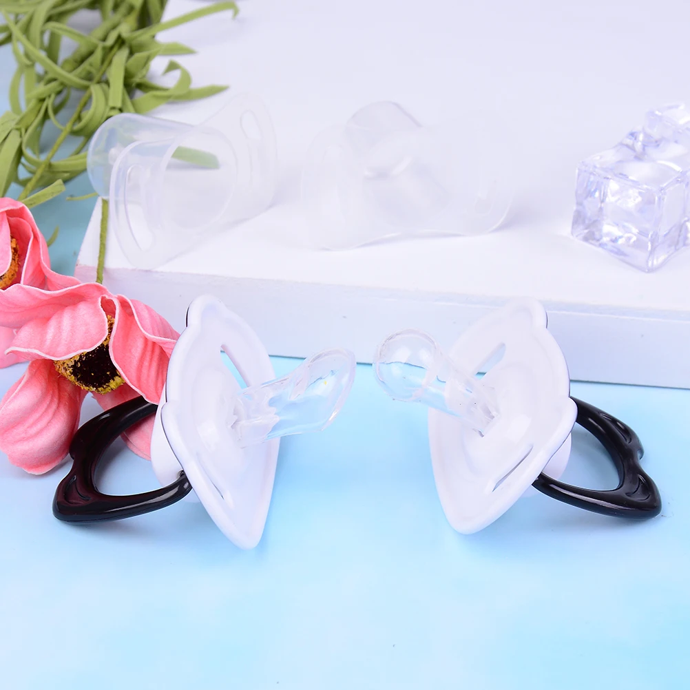 Детские соски-пустышки с милой пандой круглой головкой/с плоской головкой