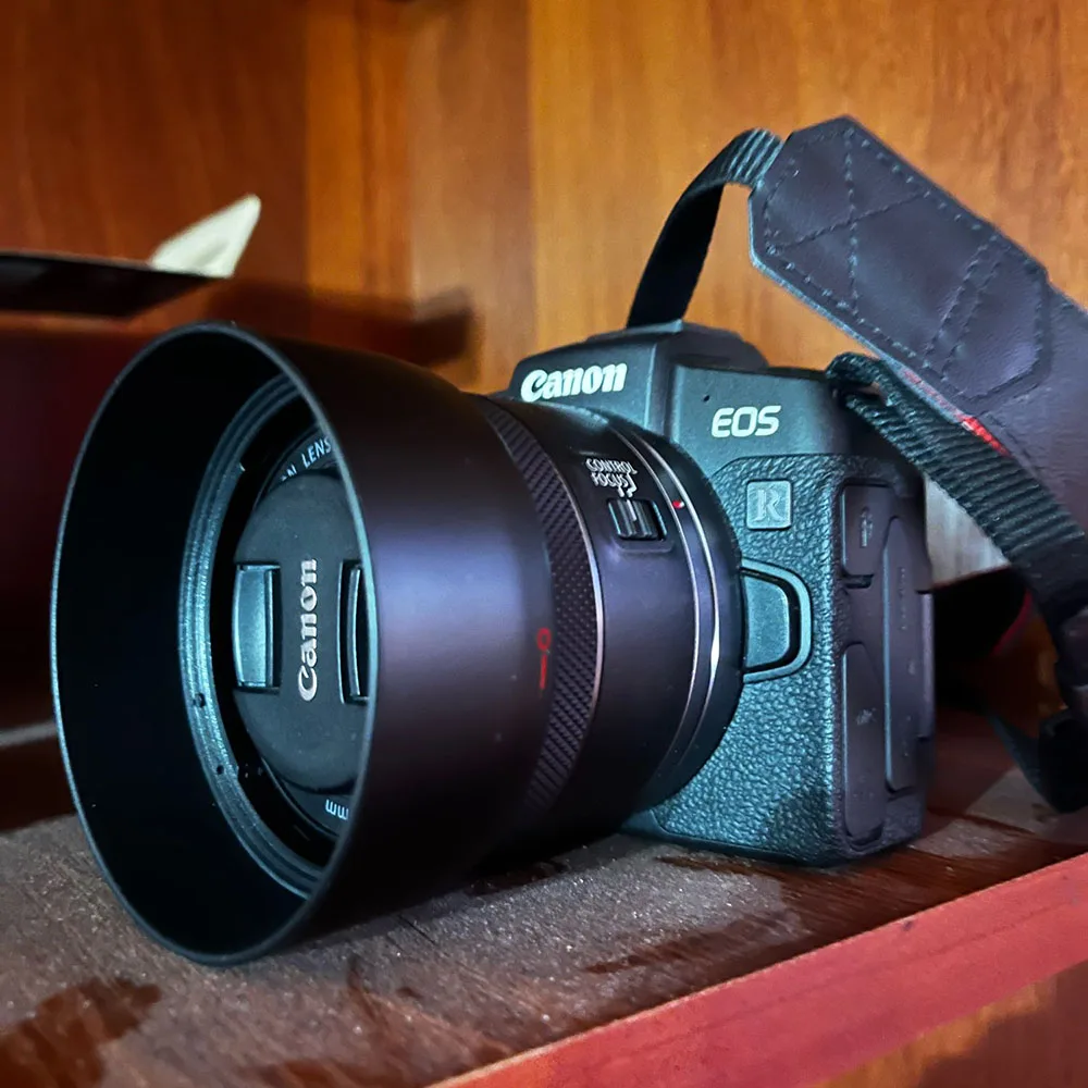 Бленда ES65B для объектива камеры бленда с защитой от солнца Canon EOS R RP R5 R6