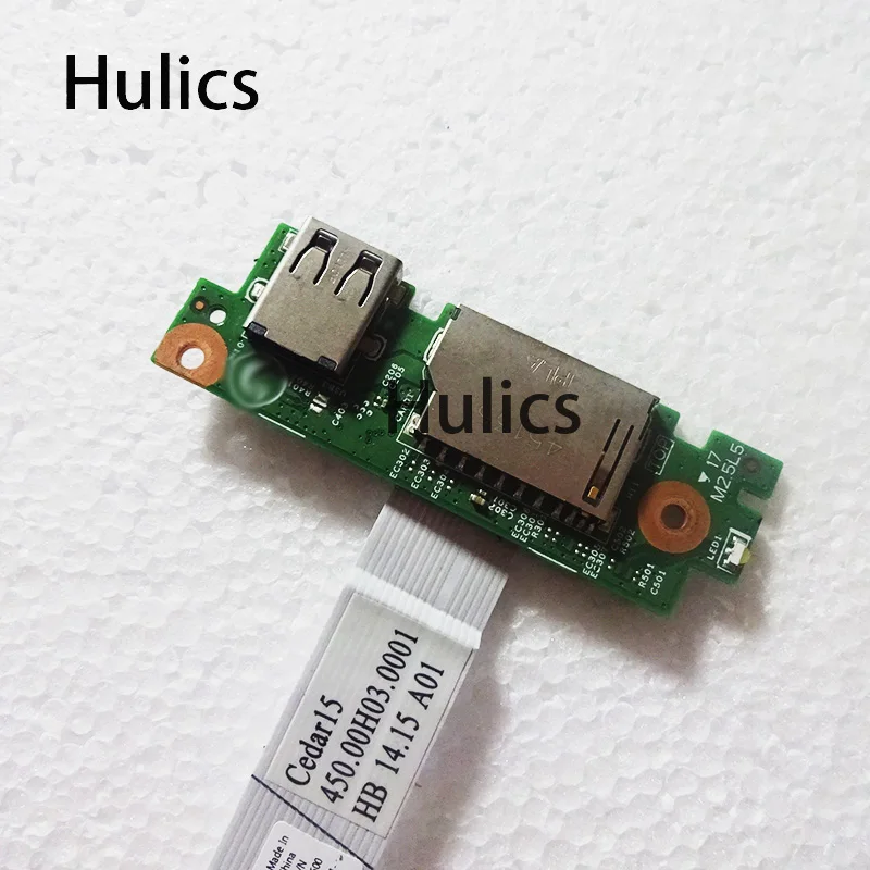 

Hulics Original For Dell 15 3549 3542 13804-1 C0T2X Laptop USB Card Reader Board