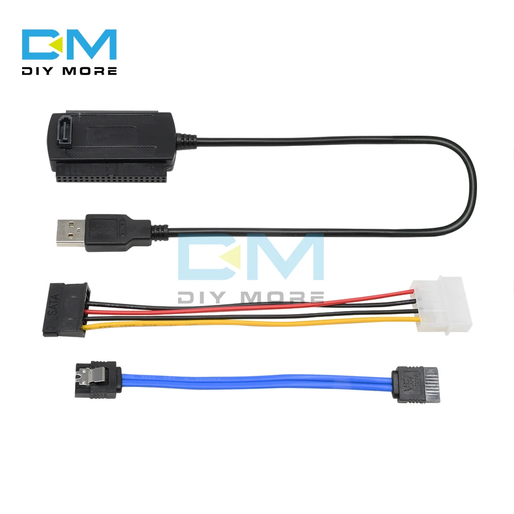SATA PATA IDE Drive-USB 2 0 адаптер кабель-конвертер для жесткого диска HDD 5 &quot3 5&quot с внешним
