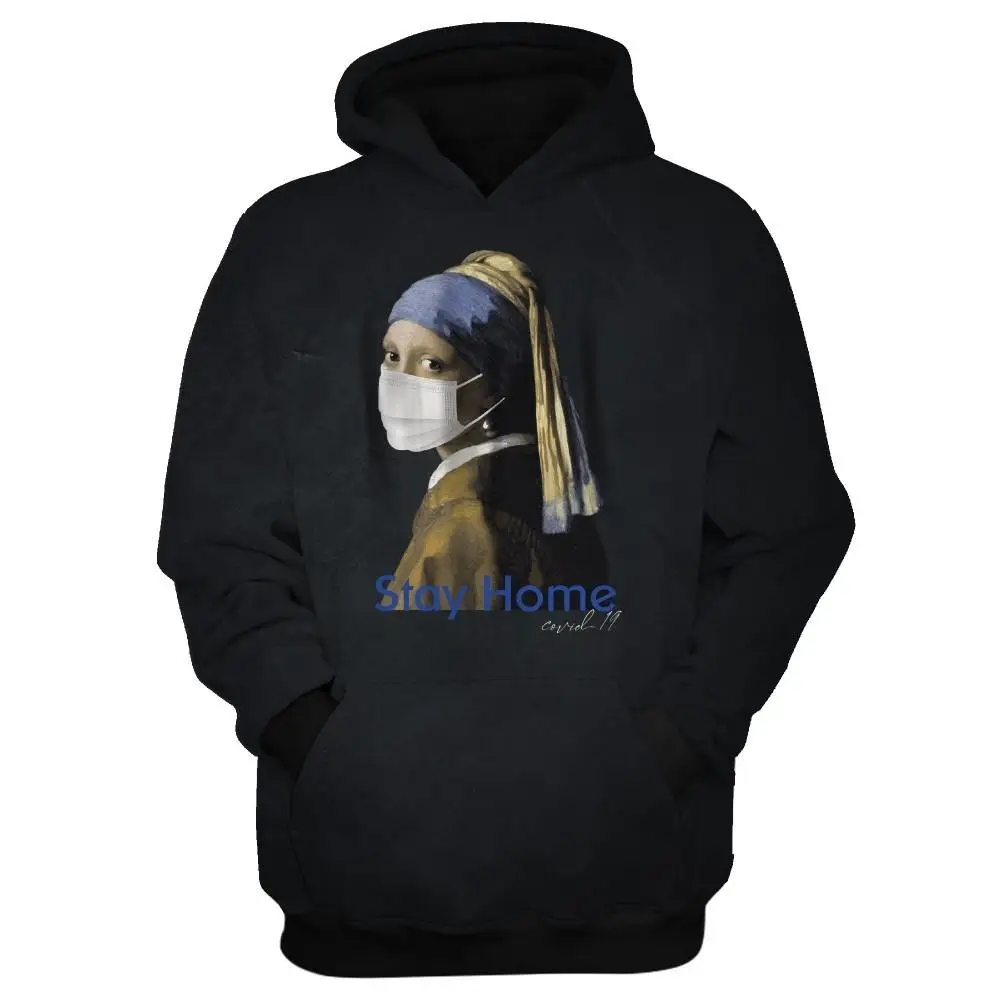 

Girl With a Pearl Earring 3D Hoodie