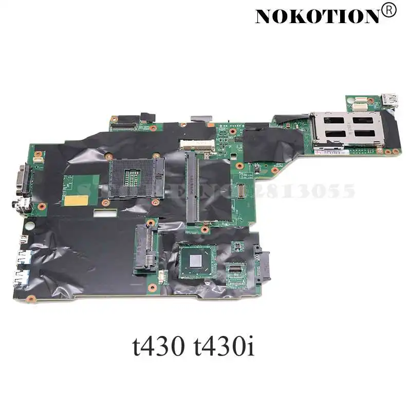 Материнская плата NOKOTION 04Y1421 04X3641 04Y1406 04W6625 00HM303 04X3639 для ноутбука Lenovo ThinkPad T430 T430I DDR3