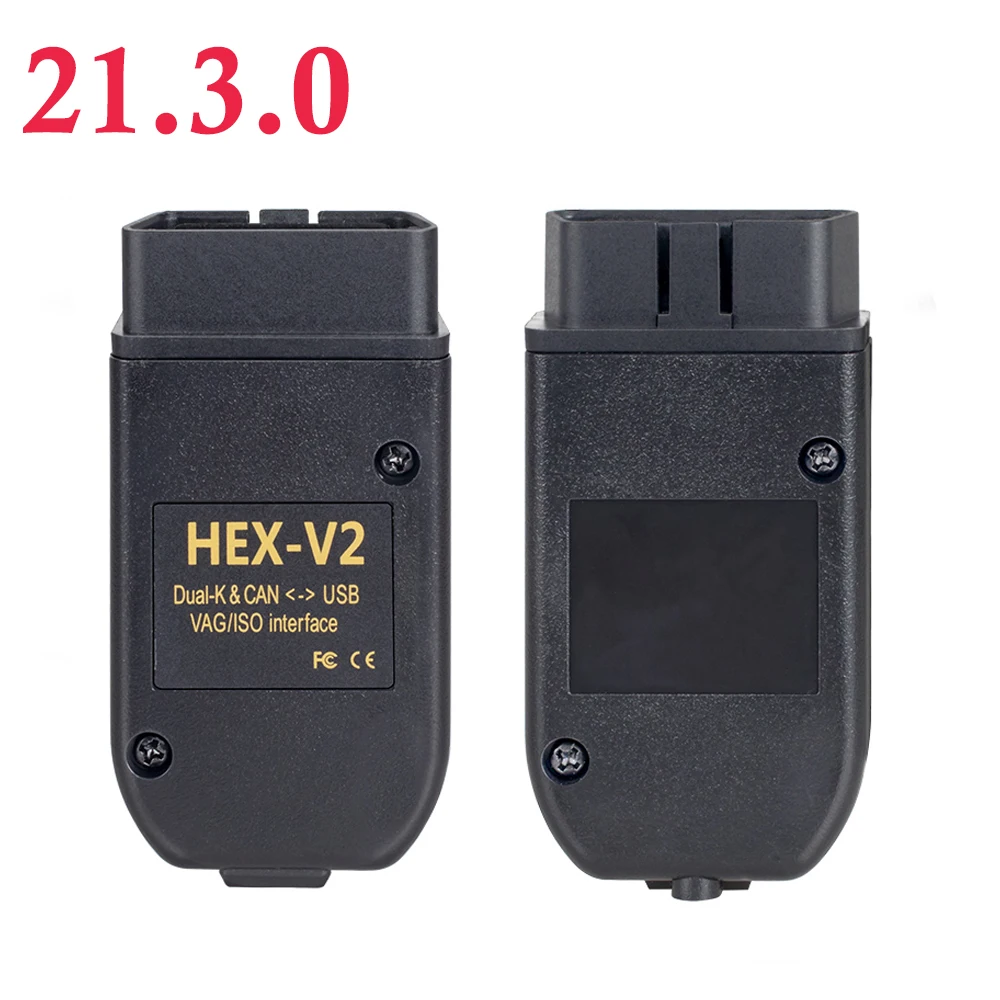 Сканер HEX V2 Obd2 VAGCOM 21 3 VAG COM 20.4.2 для V-W AUDI ATMEGA162 + 16V8 FT232RQ с лучшим качеством |