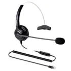 Гарнитура с переключателем громкости и отключения звука, с разъемом RJ9, телефонная гарнитура, разъем RJ11, наушники для AVAYA 2400 4600 серии, Nortel Norstar