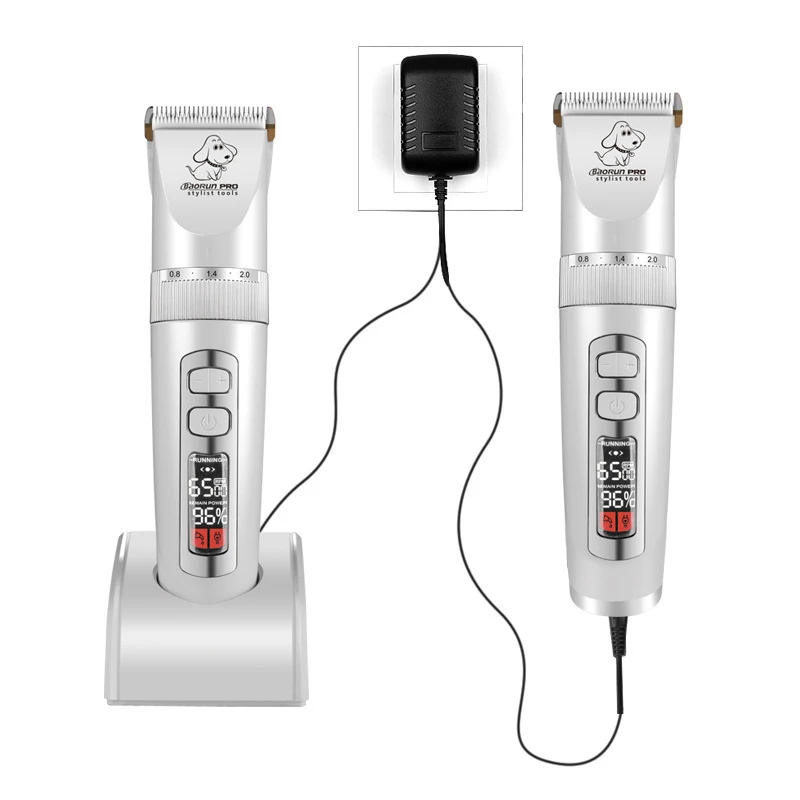 Триммер для собак профессиональный электрический триммер домашних питомцев с ЖК