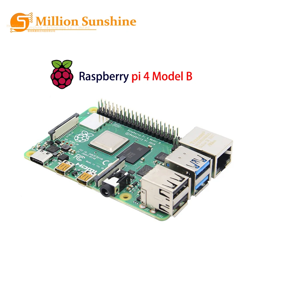 Günstig Neueste Raspberry Pi 4 Modell 4B 8GB BCM2711 Quad-core Cortex-A72 1,5 GHz 1GB/2GB/4GB RAM Mit Dual Band WIFI Bluetooth Unterstützung PoE