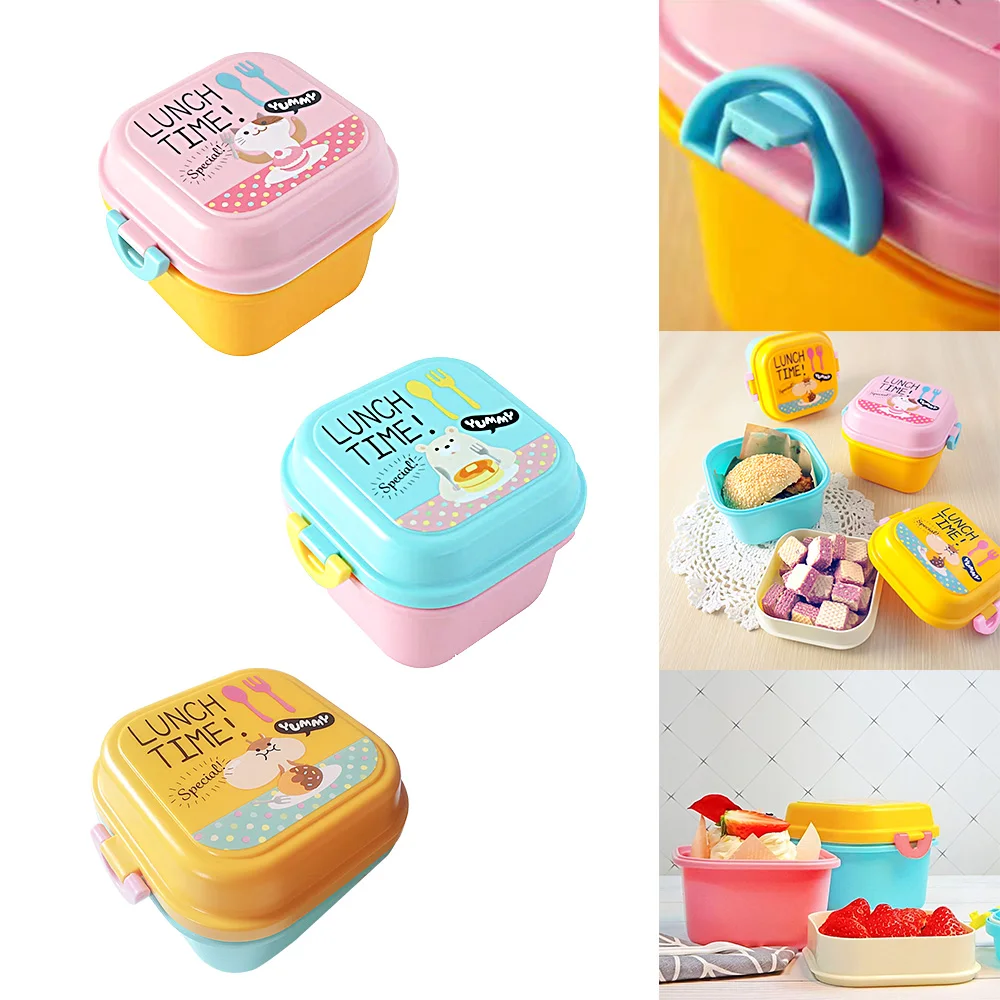 Портативный Ланч-бокс для детей Детский риса школьный микроволновой печи