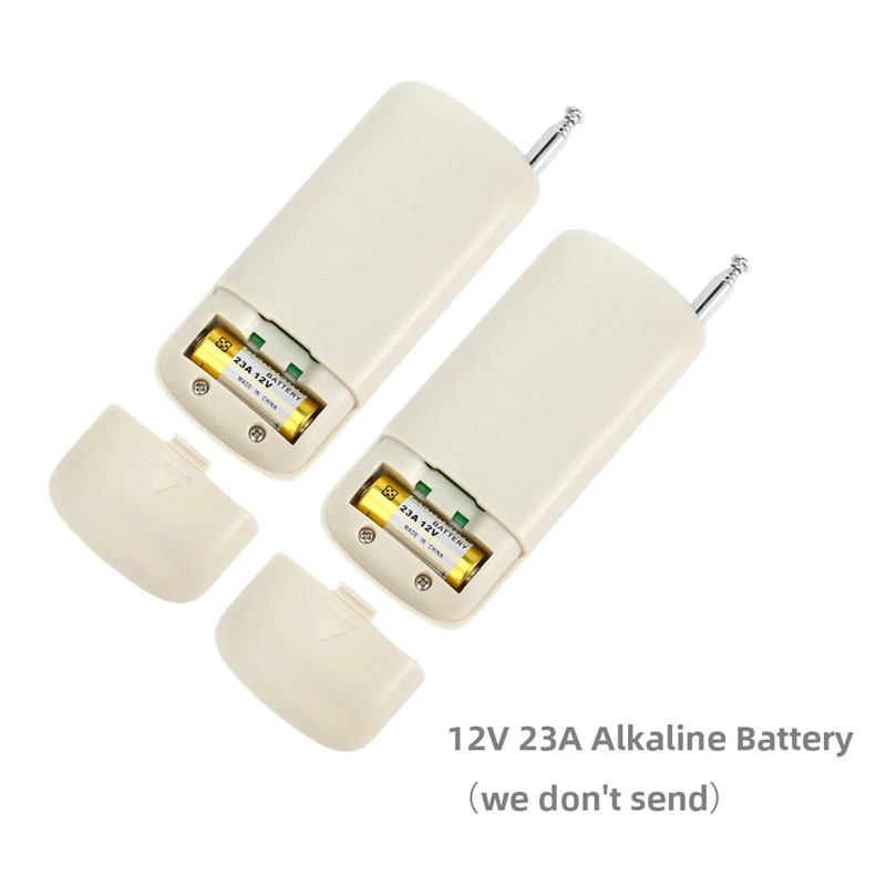 Линейный привод 12 В + 2 шт. радиочастотных пульта дистанционного управления