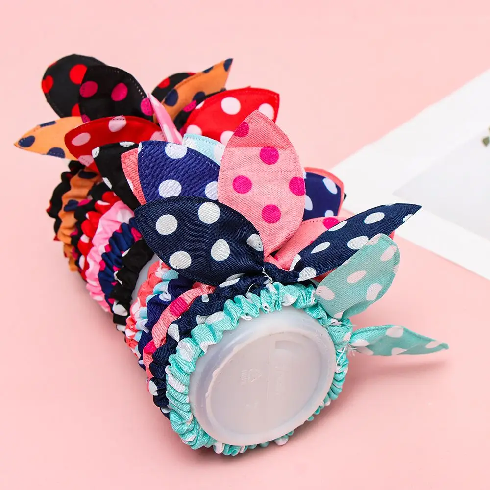 

10 шт. милые резинки для волос эластичные резинки для волос в Корейском стиле аксессуары для волос Детские головные уборы повязки для волос с...