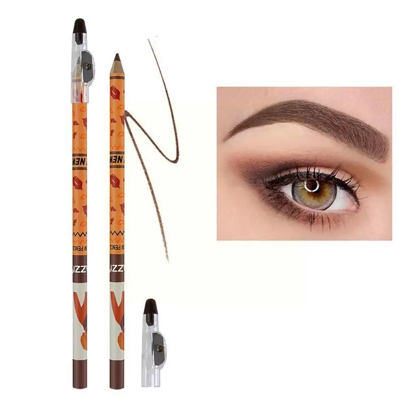 Новинка водостойкий Гладкий Карандаш для бровей натуральная шелковистая