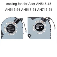 Computer Notebook Cooler Fans Radiator GPU CPU Cooling Fan for Acer Nitro AN515-43 AN515-54 AN517-51 Nitro AN715-51 New