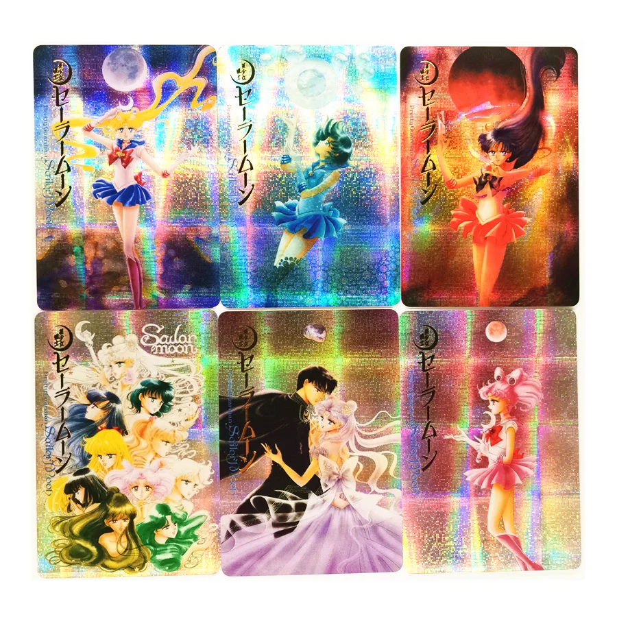 

10pcs/set Sailor Moon TAIWAN Toys Hobbies Hobby Collectibles Game Collection Anime Cards