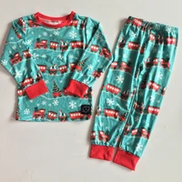 baby kids pajamas sets cotton christmas sleepwear suit girls pajamas long sleeve pajamas topspants 2pieces children clothes set