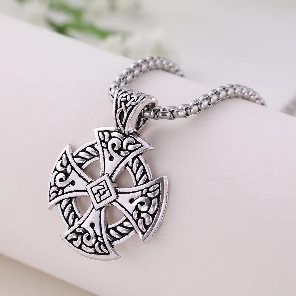 Цепь-амулет LIKGREAT из нержавеющей стали для мужчин ювелирное изделие винтажный