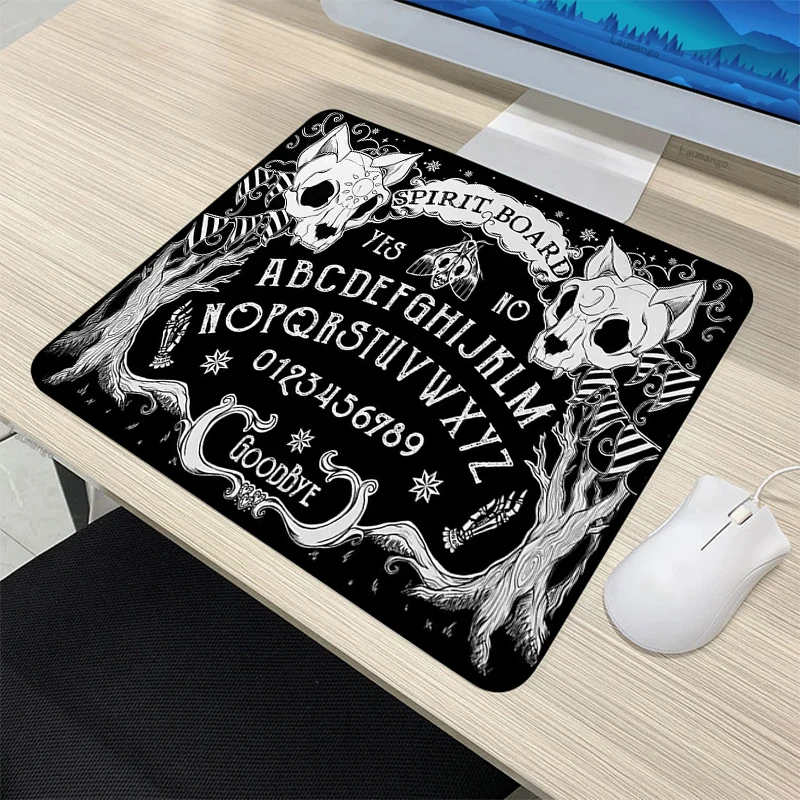 

Ouija Board Mouse Pad Anime Gaming Accessories Gamers Decoracion Carpet Gamer PC Mousepad Computer Keyboard Desk Mat XL Mausepad