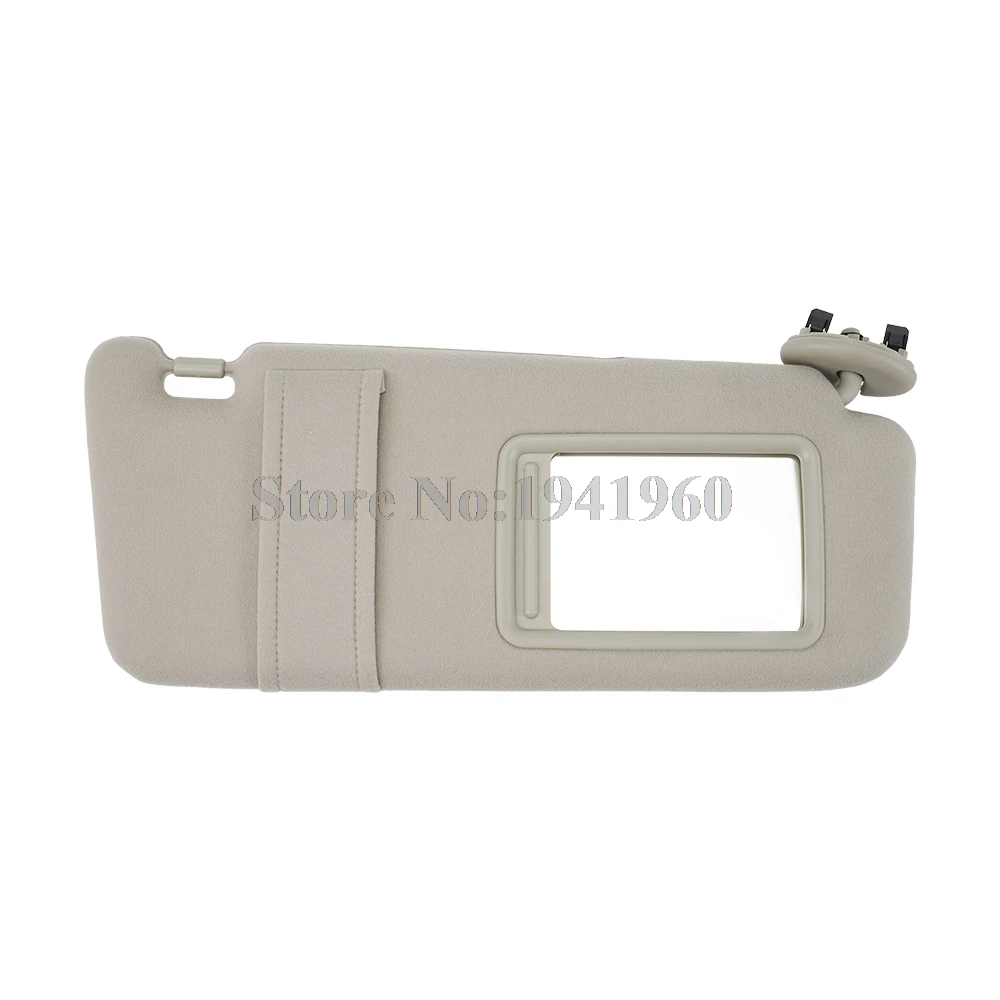 Солнцезащитный козырек правая сторона светло бежевый подходит для Toyota Camry Hybrid 2007