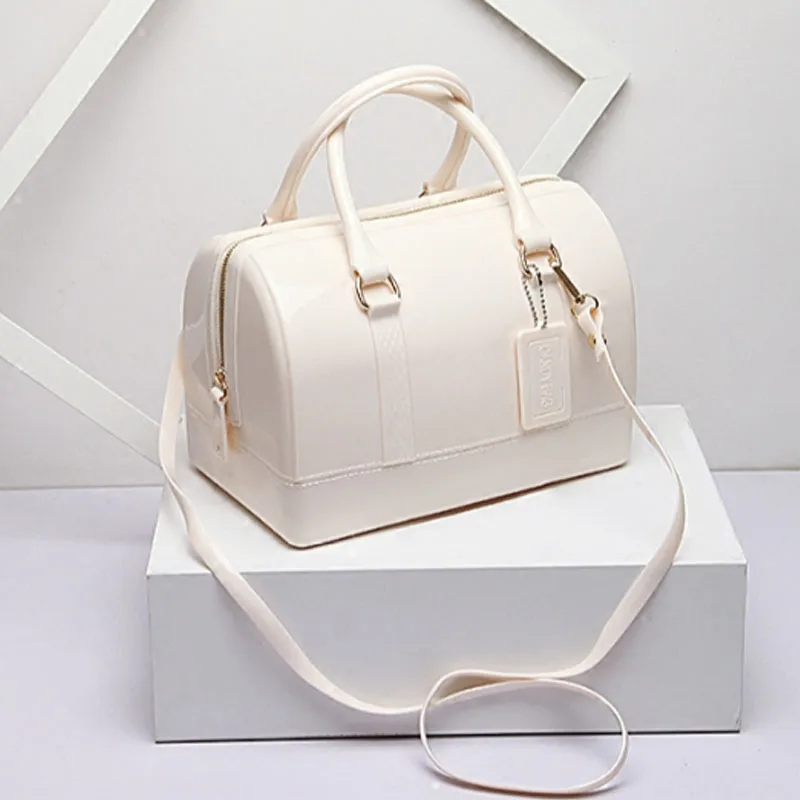 Летние прозрачные желейные сумки высокого качества большая сумка-подушка 26 см