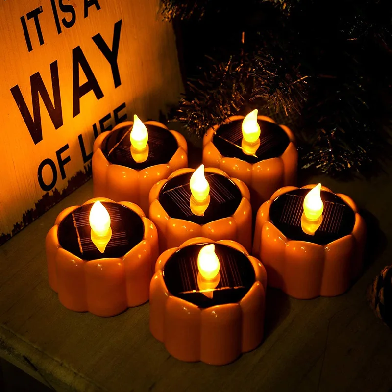 

Хэллоуин украшения для дома Садовая Тыква фонарик свеча сказосветильник свет s светильник солнесветильник для сада