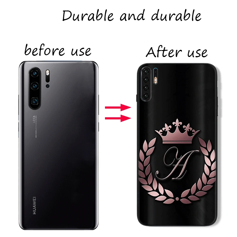 Силиконовый чехол из ТПУ с рисунком каллиграфии для Huawei Honor 6A 7A 3 ГБ Pro 7C 7X 8Lite 8A 8X 8C 9