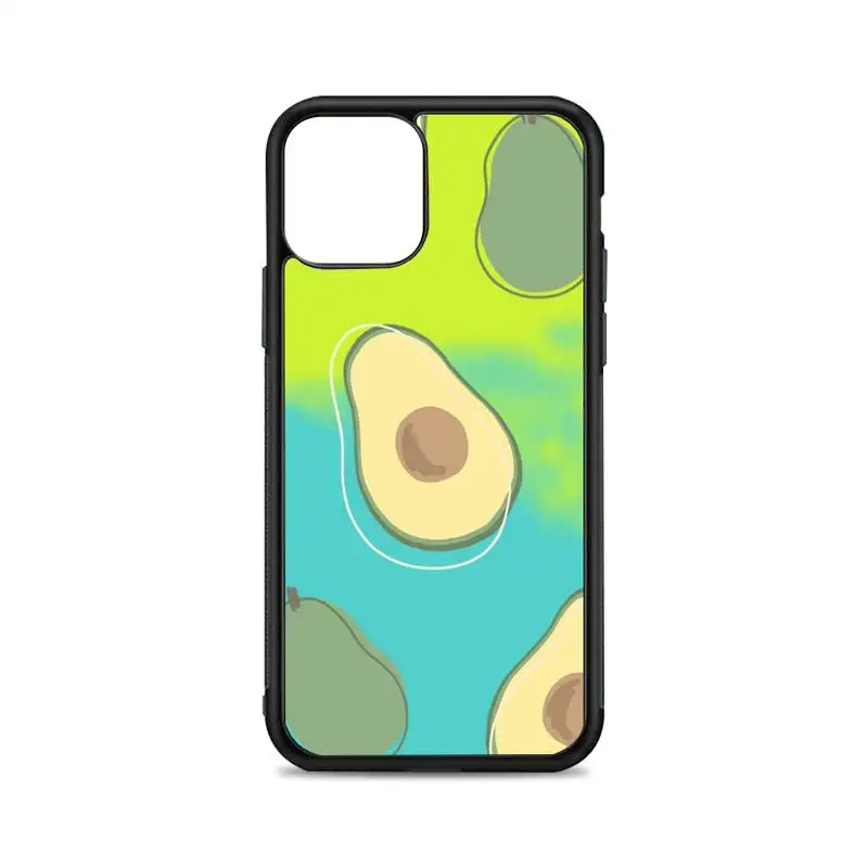

Avocado Phone Case for iPhone 12 mini 11 pro XS Max X XR 6 7 8 plus SE20 High quality TPU silicon and Hard plastic cover