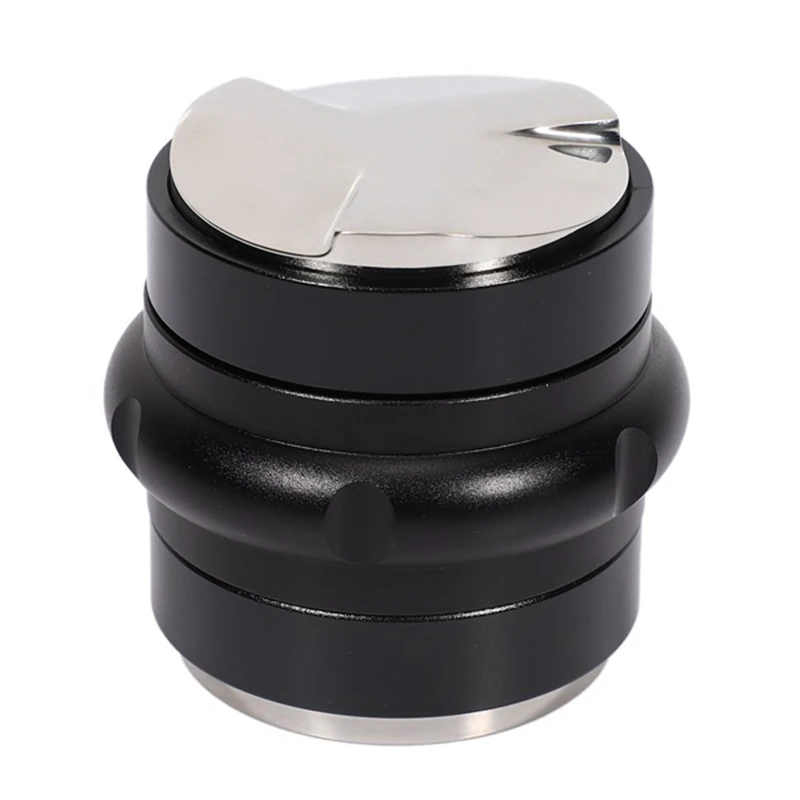 

58mm Dual Head Coffee Tamper Distributor Leveler Tools Coffee Bean Press Tool Coffee Powder Hammer for Espresso Coffee