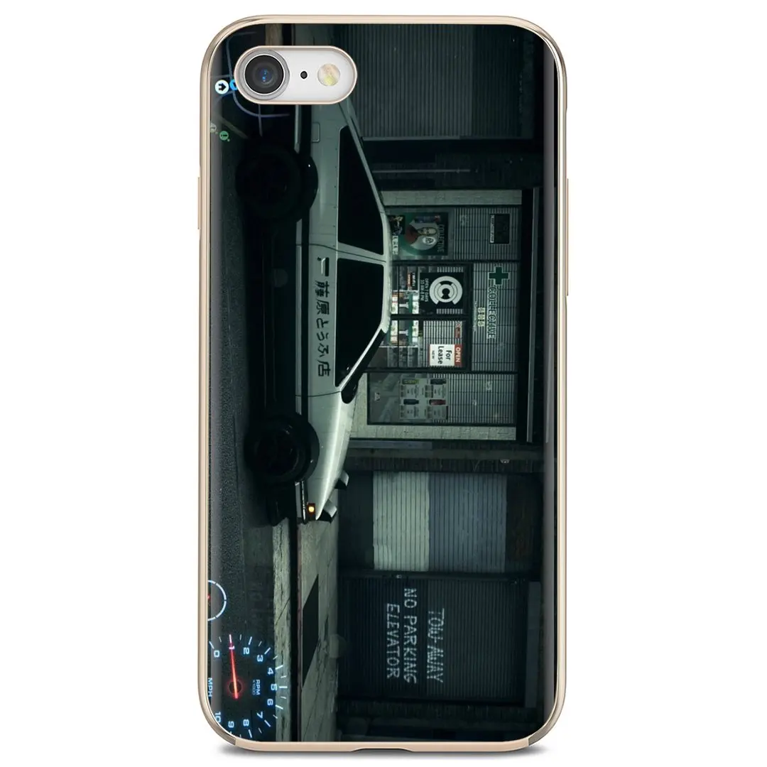 Чехол из ТПУ с японским рисунком для iPod Touch iPhone 10 11 12 Pro 4S SE 5C 6 6S 7 8 X XR XS Plus Max 2020 Initial D