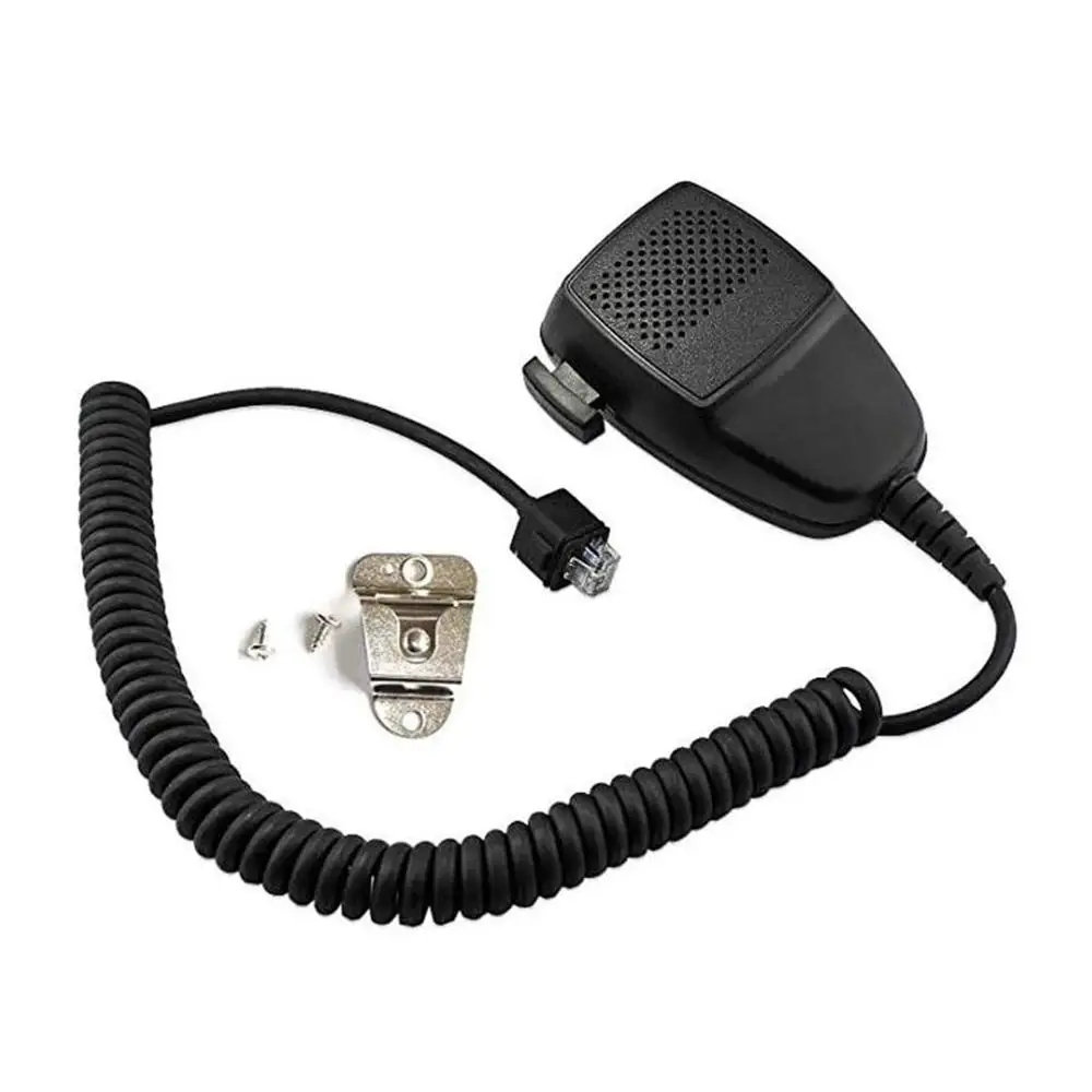 

HYS Compact RJ45 8-Pin Speaker Mic Microphone Handheld Speaker with Kevlar Reinforced Cable for Motorola Radio M140 CM160 CM200