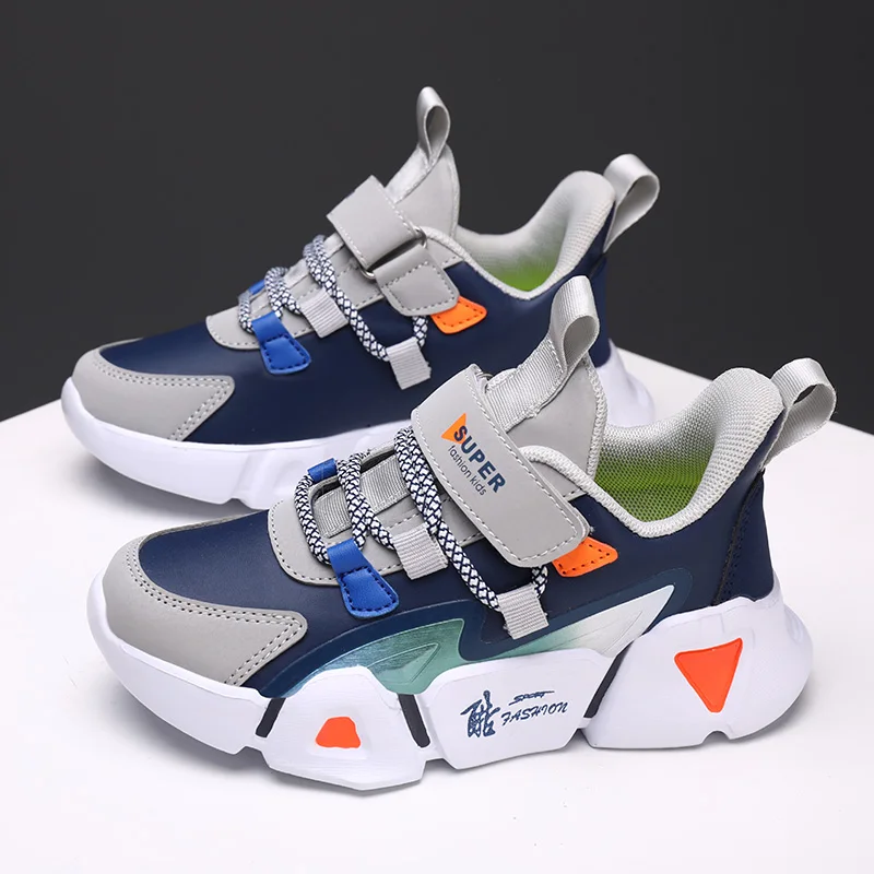 2021 Весенняя новая детская обувь кроссовки для мальчиков и девочек модная