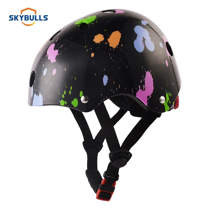 Skybulls Сверхлегкий велосипедный шлем для детей дисколор граффити спорта на