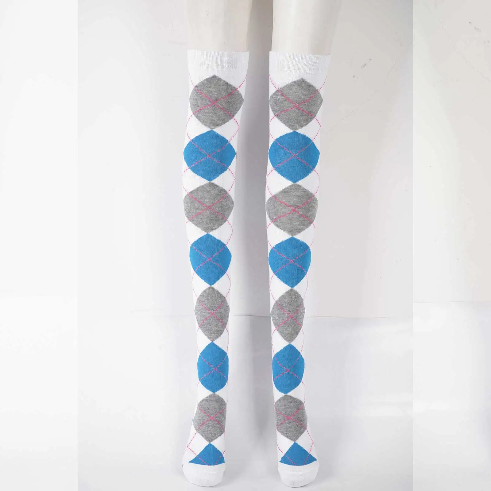 Пикантные носки в полоску Гольфы японский длинные чулки для девочек Теплые