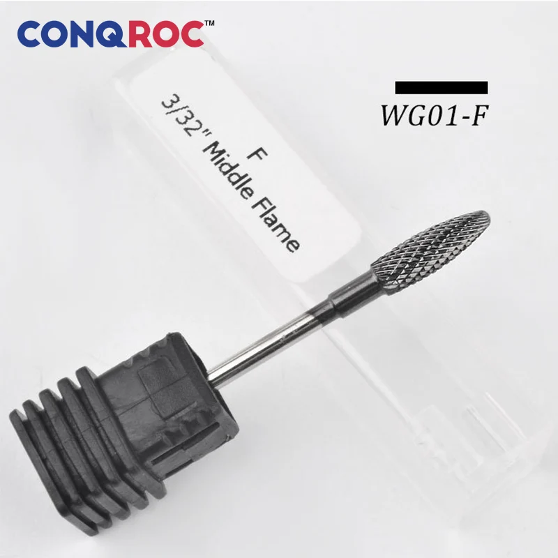 5 штук черного карбида фрез для маникюра/педикюра Набор снятия гель-лака грубой