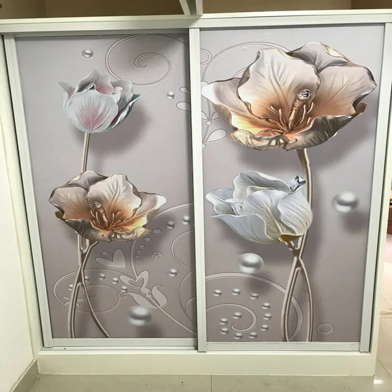 Индивидуальный размер оконная стеклянная пленка дверная наклейка s Современная