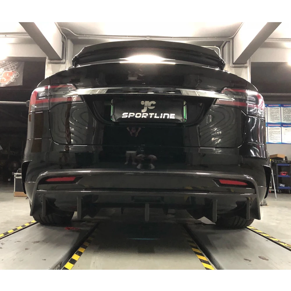 Спойлер для заднего бампера Tesla Model X 2016 2017 2018 | Автомобили и мотоциклы