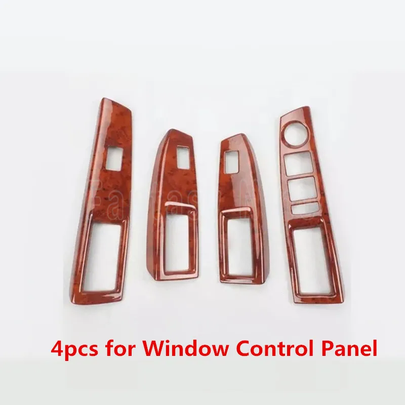 Wood Grain Car Interior Center Console Cover Window Control Dashboard Door Panel Moulding Trim for Chevrolet Cruze 2009-2016 | Автомобили