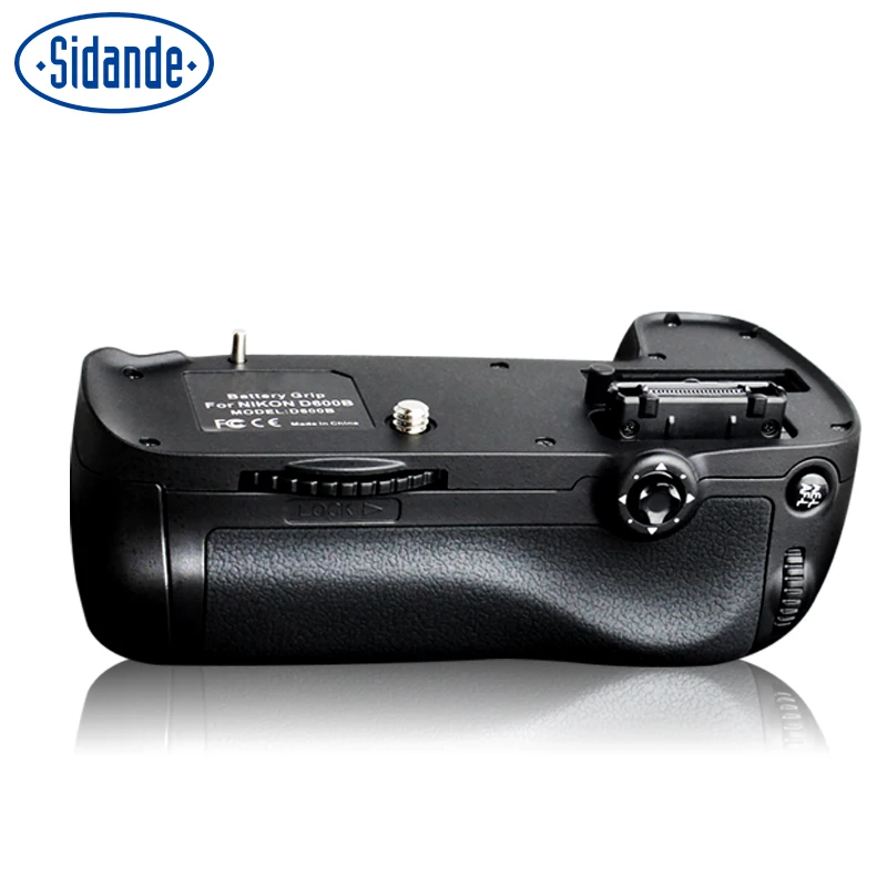 Вертикальный держатель для аккумулятора Sidande D600 используется Nikon D610 D SLR