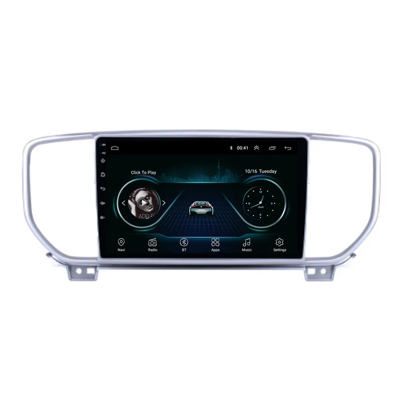 Четырехъядерный Android 8 1 для KIA Sportage 2019 2020 мультимедийный стерео автомобильный dvd