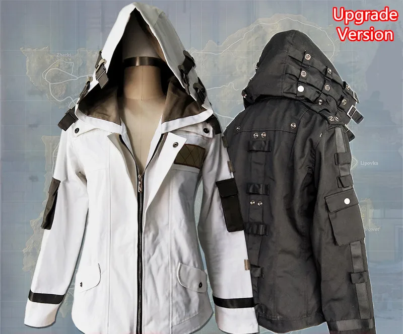 Курица Для Pubg Косплей костюмы плащ с капюшоном среднего возраста куртка пальто